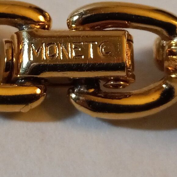 Monet heavy braided chain, vintage - Picture 4 of 7